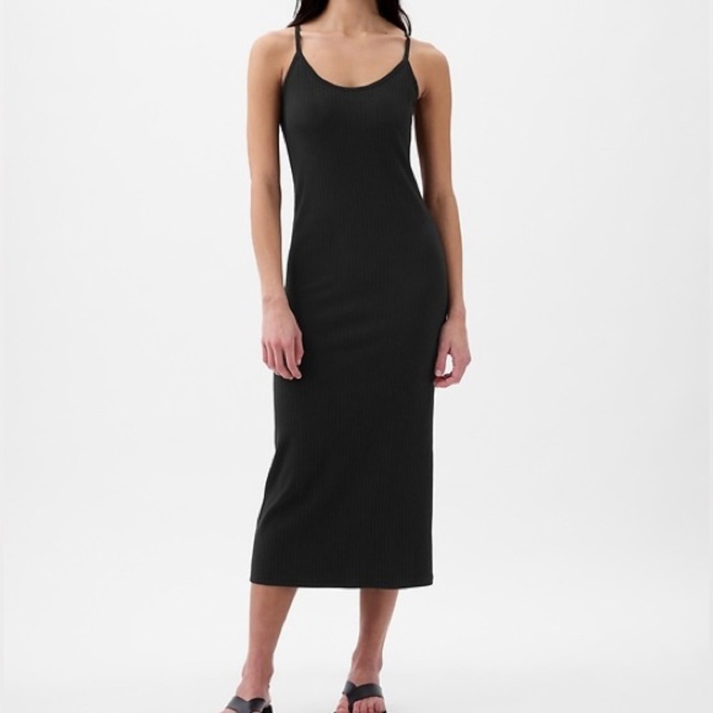 GAP Black Midi Dress